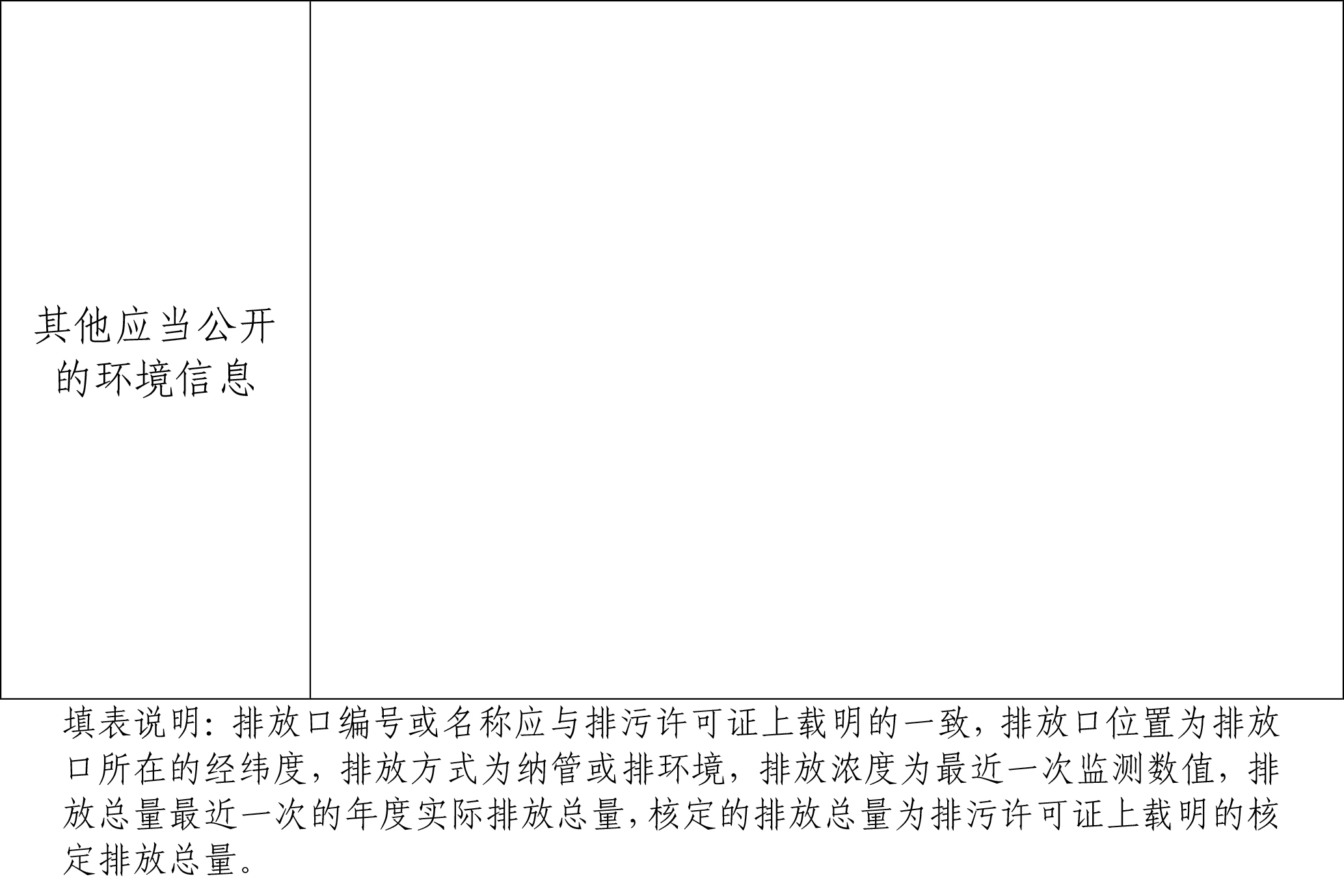 企业事业单位环境信息公开表(图6)